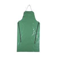 A43 48 Tablier ignifug&eacute; CA-43, Polyester/PVC, 29" lo x 48" la, Vert PR Distribution