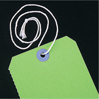 Attaches pour étiquettes  