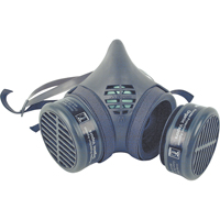 Respirateur &agrave; demi-masque assembl&eacute; de la s&eacute;rie 8000, &eacute;lastom&egrave;re/Thermoplastique, Moyen PR Distribution