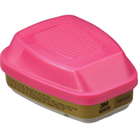 6000 Series Respirator Cartridges, Gas/Vapour Cartridge, Multi-Gas/Vapour/P100 PR Distribution