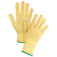 Gants tricot&eacute;s sans couture, Taille Moyen/8, Calibre 7, Enveloppe en Kevlar, ASTM ANSI niveau A2/EN 388 niveau 3 PR Distribution