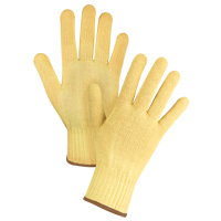 Gants tricot&eacute;s sans couture, Taille Grand/9, Calibre 7, Enveloppe en Kevlar, ASTM ANSI niveau A2/EN 388 niveau 3 PR Distribution