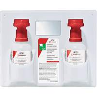 Douche oculaire &agrave; utilisation unique avec solution isotonique Dynamic, Double PR Distribution