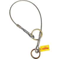 Adaptateur pour c&acirc;ble &agrave; deux anneaux, Fixation universelle, Usage Temporaire PR Distribution