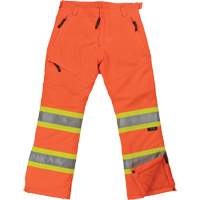 Pantalon de s&eacute;curit&eacute; isolant et extensible pour femmes, Polyester, T-petit, Orange haute visibilit&eacute; PR Distribution