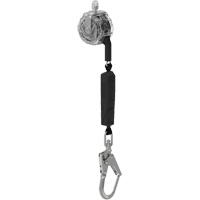 C&acirc;ble de limiteur de chute personnel 36CLS V-TEC, 10', Acier galvanis&eacute;, Pivotant PR Distribution