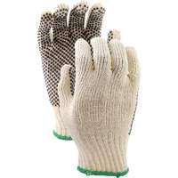 Gants en tricot avec pois de PVC 417, Poly/coton, Un c&ocirc;t&eacute;, Petit PR Distribution