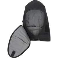 Doublure matelass&eacute;e ignifug&eacute;e Pioneer 766A pour casque de s&eacute;curit&eacute; avec embout buccal amovible, Noir/Gris, Coton/FR-Tech/Modacrylique/Nylon PR Distribution