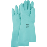Gants &agrave; prise &agrave; motif en Z StanSolv, Taille 6/T-petit, 13" lo, Nitrile, 15 mils PR Distribution