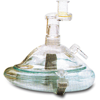 Masque de poche O2, courroie de t&ecirc;te dans &eacute;tui rigide, Masque r&eacute;utilisable, Classe 2 PR Distribution