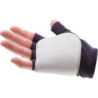 Gants de protection sans doigts paume/c&ocirc;t&eacute;, droit, T-petit, Paume en Su&egrave;de, Poignet &agrave; enfiler PR Distribution