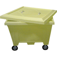 Extra Large Tote with 4" Wheels, 223 US gal. Capacity PR Distribution