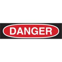 Enseigne Danger, 7" x 10", Polystyr&egrave;ne, Anglais PR Distribution