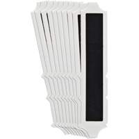 &eacute;tiquettes de lettres et chiffres gothiques individuels Quick-Align, I, 4" h, Noir PR Distribution