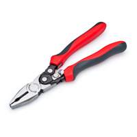 Pro Series Dual Material Lineman's Compound Action Cutting Pliers PR Distribution