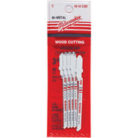 Jigsaw Blade, Bi-Metal, T-Shank, 3" L, 20 TPI PR Distribution