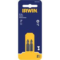 Embouts de tournevis &agrave; ins&eacute;rer, Phillips, #1, Prise 1/4" PR Distribution