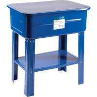 JPW-20 Bac de nettoyage usage intensif, Acier, 20 gal. PR Distribution