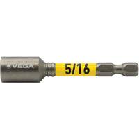Impactech&reg; Nut Driver, 5/16" Tip, 1/4" Drive, 2-9/16" L, Magnetic PR Distribution