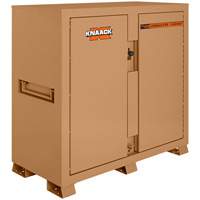 Armoire de chantier mod&egrave;le 112 avec cadenas, Acier, 54,9 pi³, Havane PR Distribution