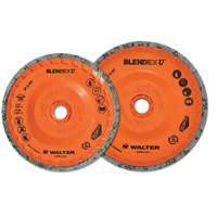 Blendex U Finishing Cup Disc, 4-1/2" Dia., Fine Grit, Silicon Carbide PR Distribution