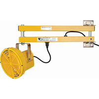 Dock Lights, 24" Arm, 50 W, High Pressure Sodium Lamp, Polycarbonate PR Distribution