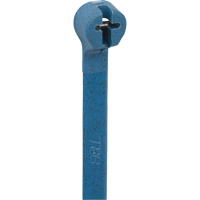Attache-c&acirc;ble d&eacute;tectable, Longueur 7-4/13", R&eacute;sistance &agrave; la traction 50 lb, Bleu PR Distribution